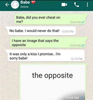 babe cheating